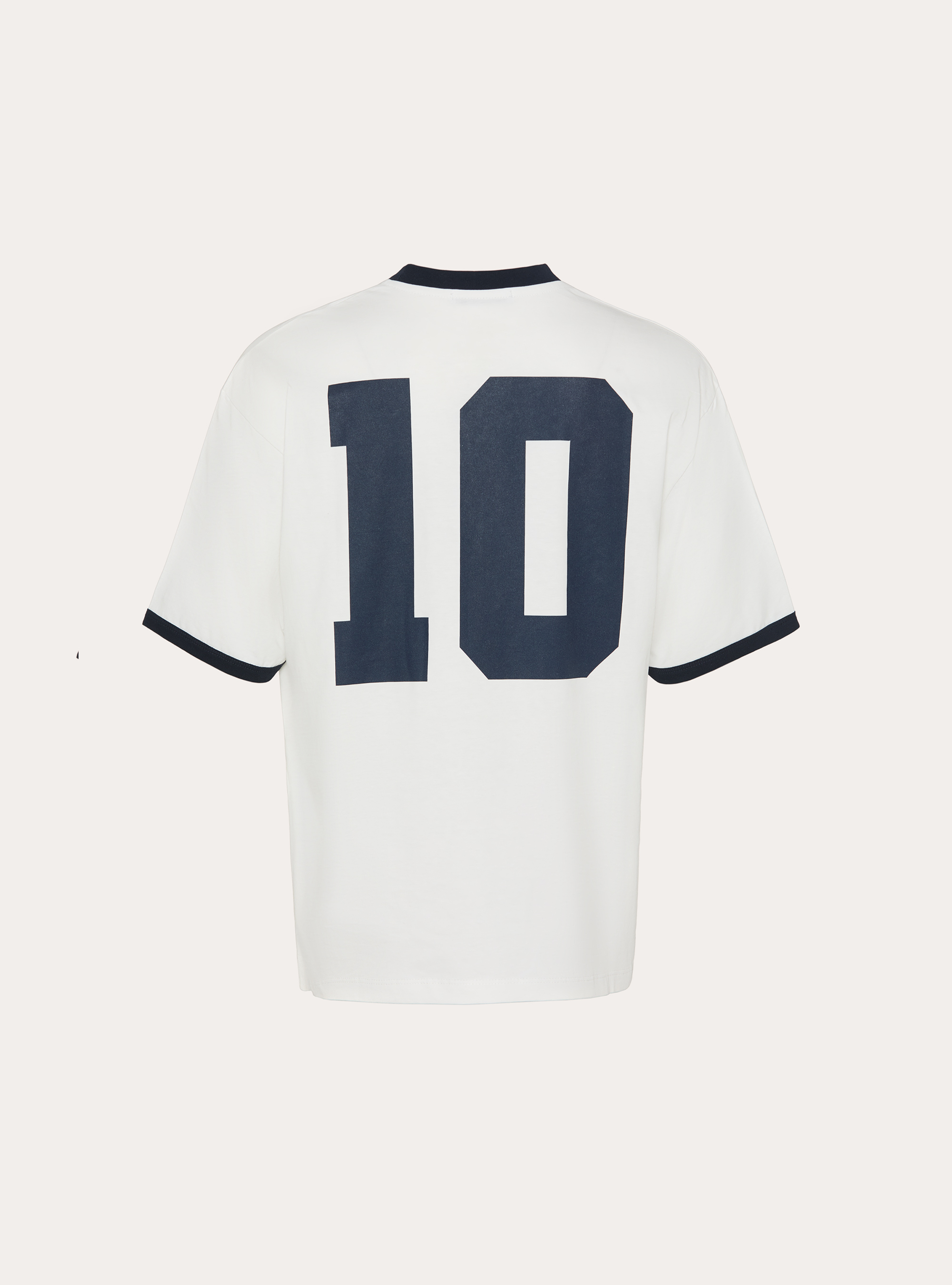 T-shirt boxy fit con stampa mondiali, WH1 OFF WHITE